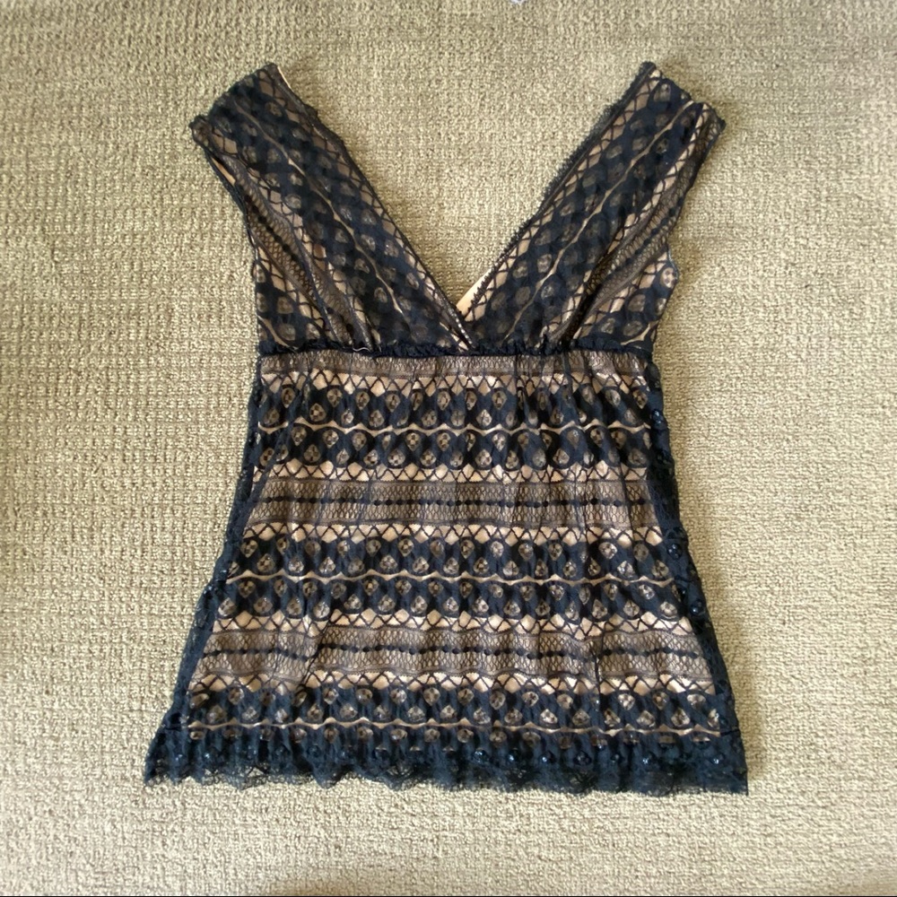 Vintage Y2K Max Studio Babydoll Top